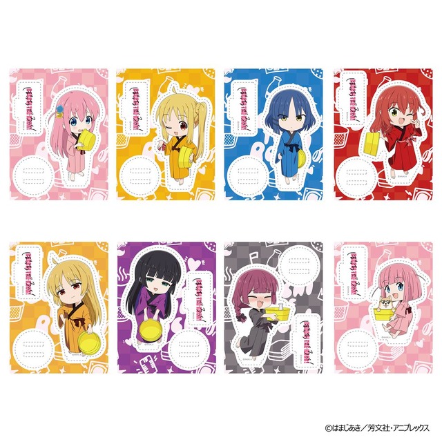 Bocchi Za Rokku! Yukata de Onsen Random Mini Acrylic Stand (8 types total)