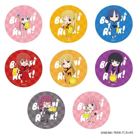 Bocchi Za Rokku! Yukata de Onsen Random Can Badge (8 types total)