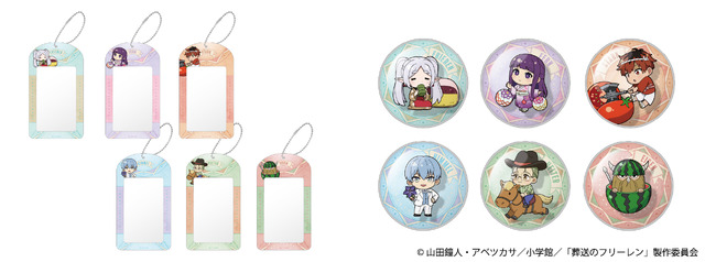 (Left) Pass Case (6 types) 1,980 yen each (Right) Puku Dome (6 types) 2,300 yen each