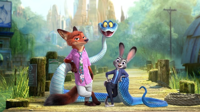 New scene still from Zootopia 2