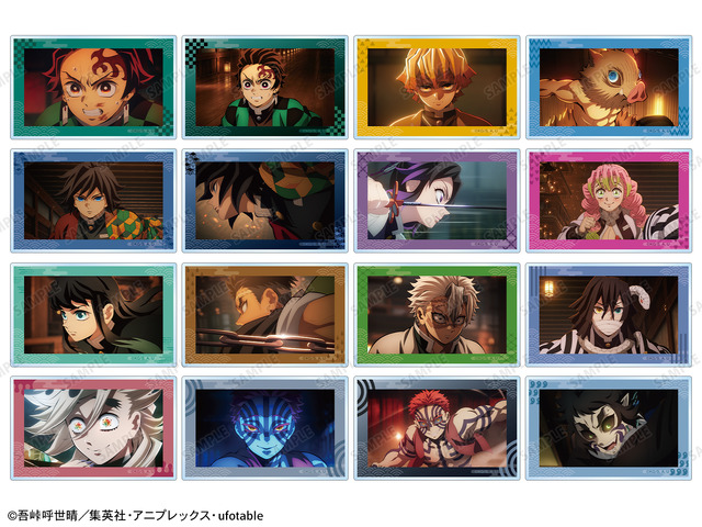 Trading Scene Acrylic Cards (16 types total)