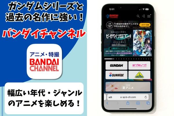 Bandai Channel Service Information