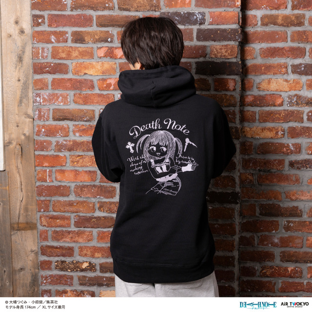 Scene Illustration Hoodie 1 (Amane Misa) Black