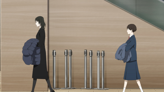 Scene from Ikokunikki episode 1 Afureru