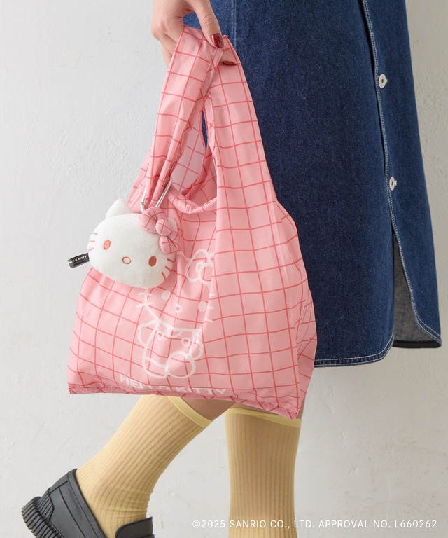 Face Pouch Eco Bag (Hello Kitty)