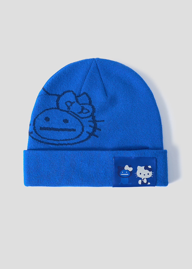 HELLO SHADOW Face | Jacquard Knit Cap