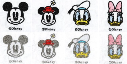 Mickey Mouse, Minnie Mouse, Daisy Duck