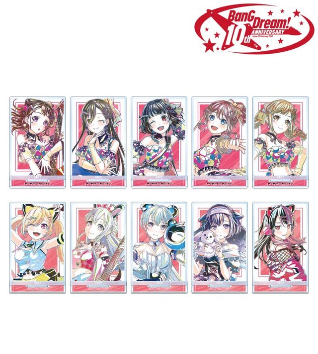 BanG Dream! Trading Ani-Art 6th Wave Acrylic Stand ver.A