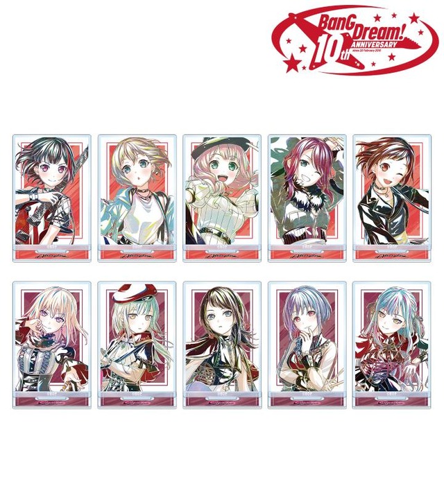 BanG Dream! Trading Ani-Art 6th Wave Acrylic Stand ver.B