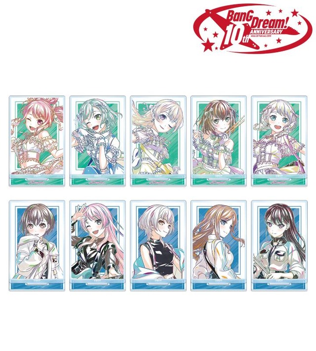 BanG Dream! Trading Ani-Art 6th Wave Acrylic Stand ver.C