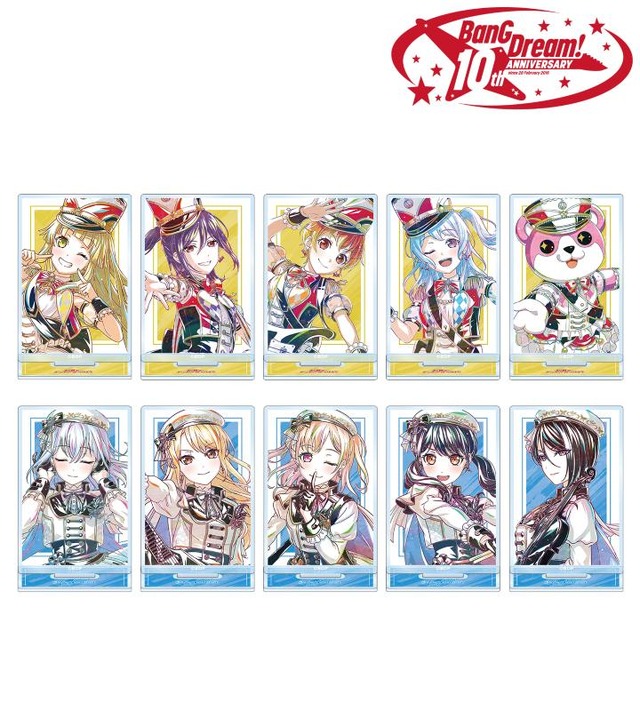 BanG Dream! Trading Ani-Art 6th Wave Acrylic Stand ver.E