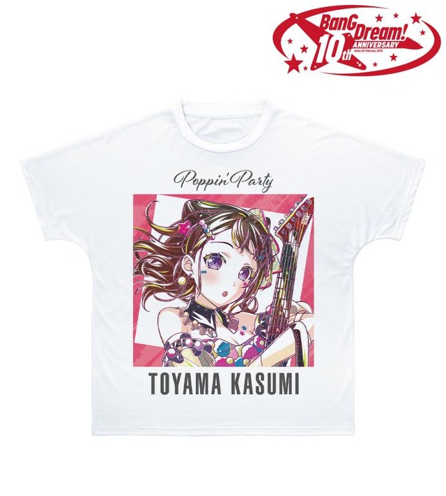 BanG Dream! Ani-Art 6th Wave Full Graphic T-Shirt