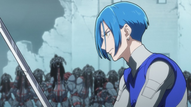 Winter anime Yoroi Shin Den Samurai Troopers episode 2 A A Ma A advance cut