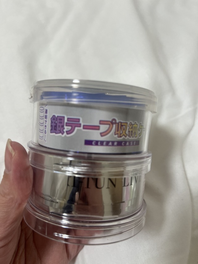 I wish I had found this silver tape storage sooner!