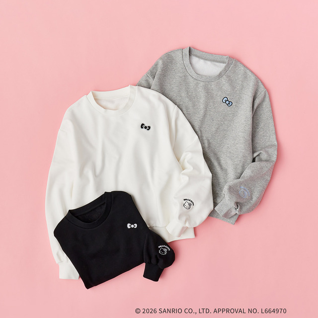 One-Point Embroidery Fleece Pullover in 3 colors