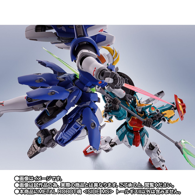 METAL ROBOT魂 SIDE MS Tallgeese II - Display on stand