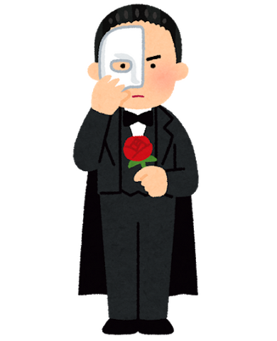 Which character comes to mind when you think of 'masked' characters?