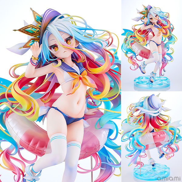 No Game No Life Shiro Sailor Swimsuit Ver. 1/7 Scale Figure