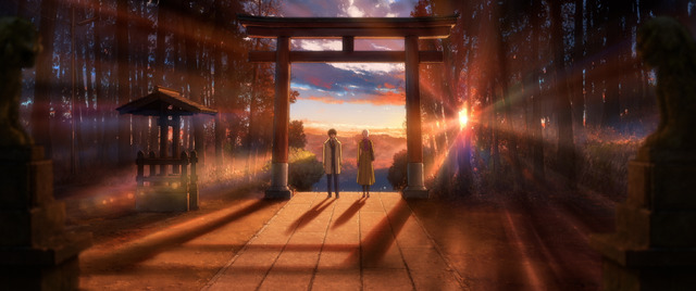 Kusunoki no Bannin evening scene