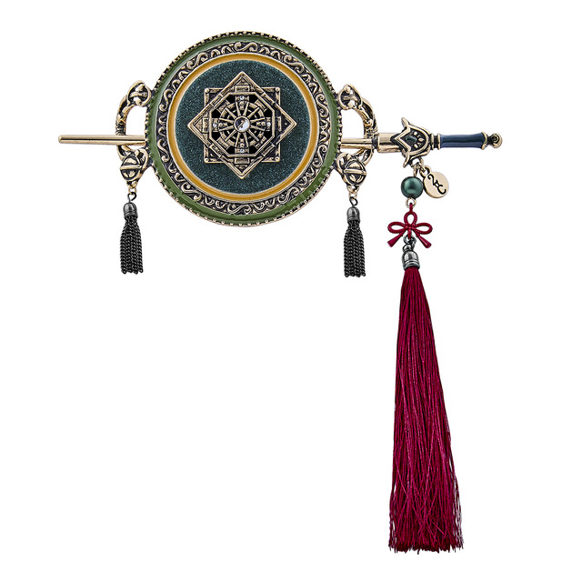 Cardcaptor Sakura Iconique Hair Objet Majeste + Kanzashi Shaoran Model Detail