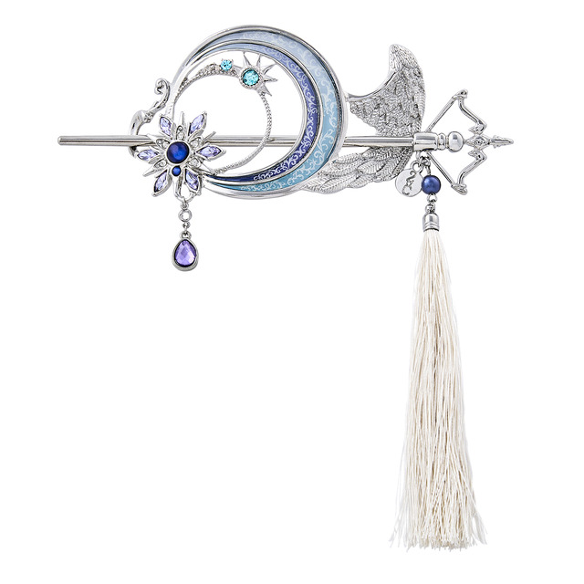 Cardcaptor Sakura Iconique Hair Objet Majeste + Kanzashi Yue Model Detail