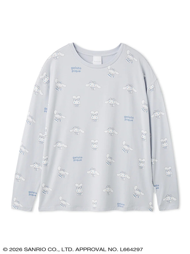 All-Over Print Long T-Shirt - Cinnamoroll