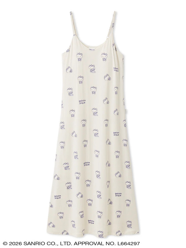 All-Over Print Camisole Dress - Hello Kitty