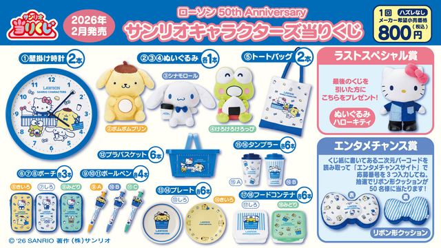 Sanrio Characters Lottery promotional image
