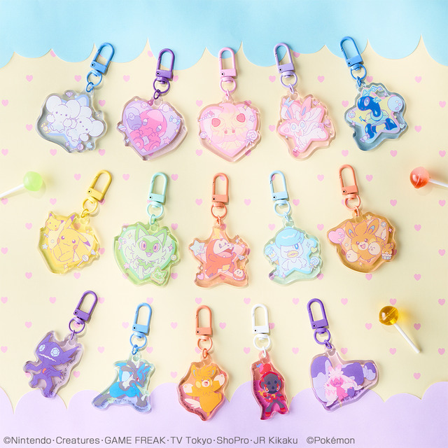 Acrylic Keychains (15 types total)