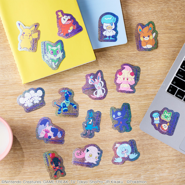 Sparkly Stickers (16 types total)