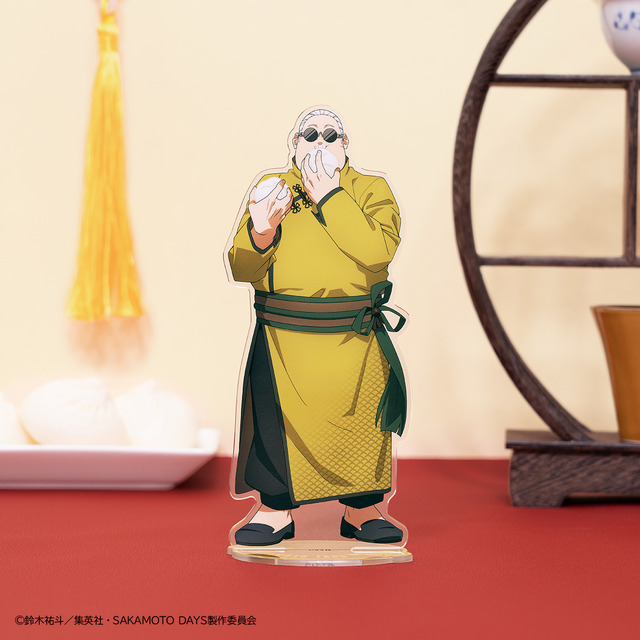 A Prize: Sakamoto Clear Stand (approx. 17cm)
