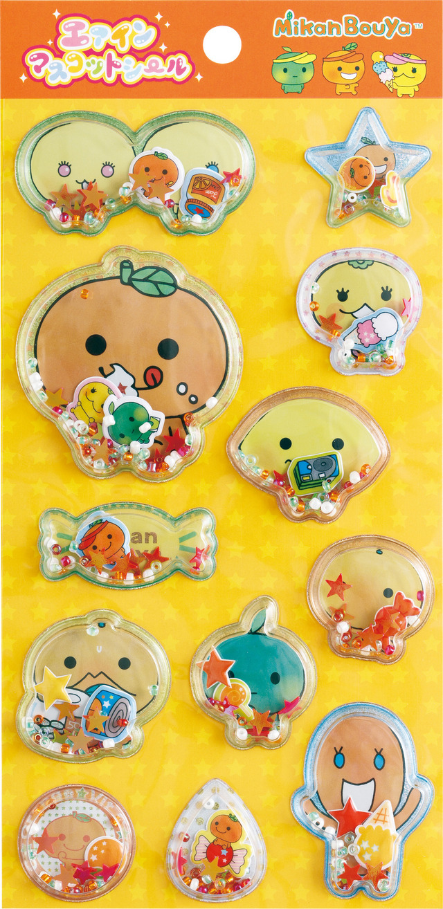エアインマスコットシール / Air-in Mascot Stickers
