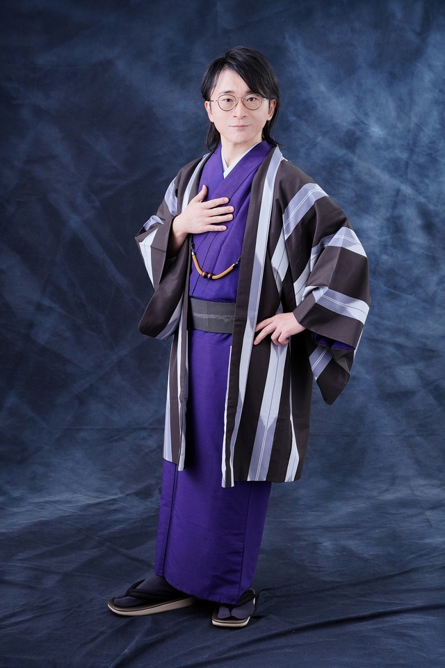 Abe Atsushi in kimono for Roudokai Shiki Series: Fuyu Takano Sei