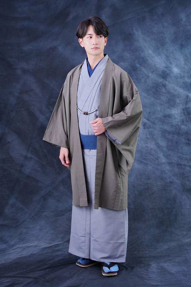 Kumagai Kentarou in kimono for Roudokai Shiki Series: Fuyu Takano Sei