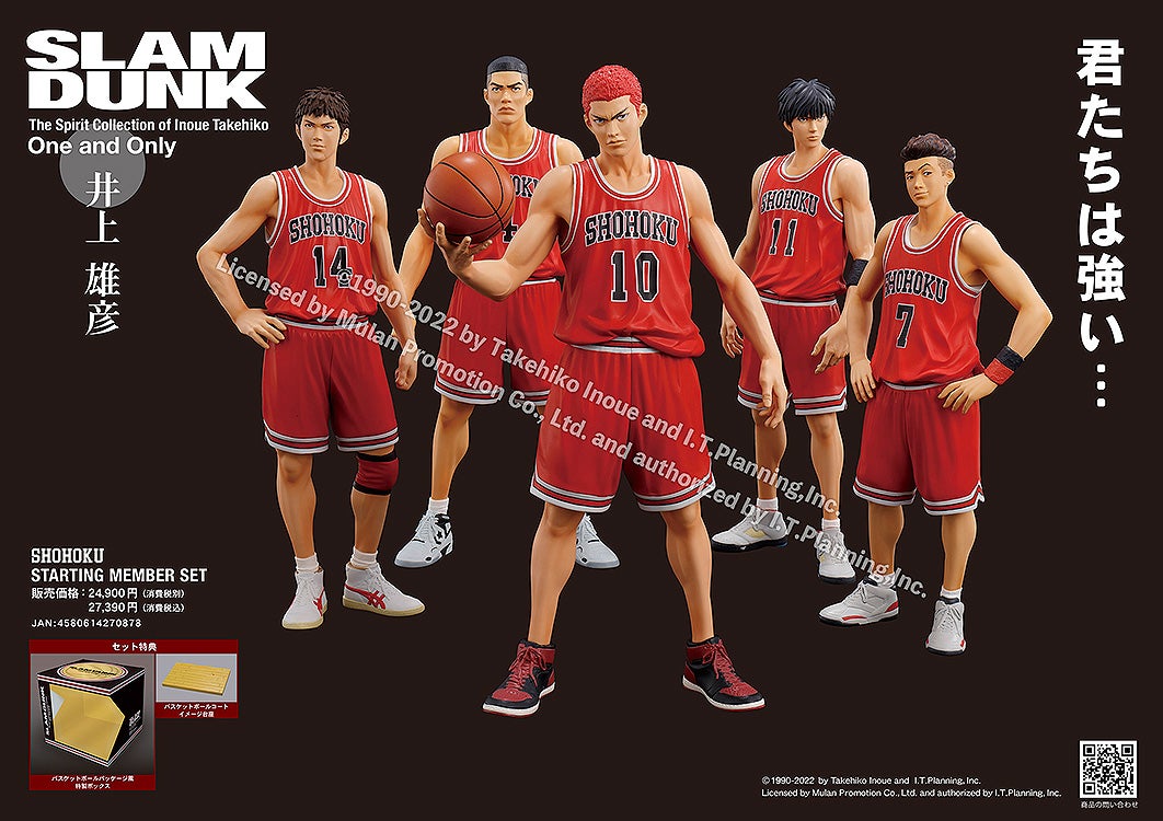 Shohoku Starting Member Set 1