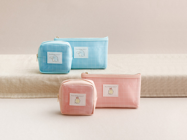 Rilakkuma, Sumikko Gurashi New Goods Debut: Mesh Pouches, Knit Bags, etc., Convenient for Daily Use! New Ecoron Colors Available