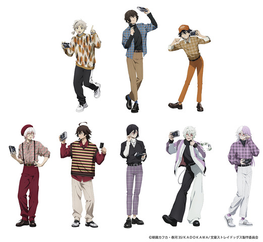 BunSuto: Nakajima Atsushi, Dazai Osamu, Fyodor D. & More Look Happy Snapping Pics at Photoshoot Fair! New Goods Arrive.