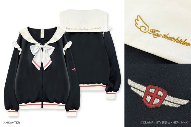 “CCSakura” Sakura-chan’s Uniform Becomes a Track Jacket! Plus Lace Design Tights ♪ Apparel & Acrylic Goods Released