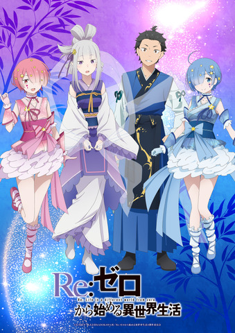 Re:Zero kara Hajimeru Isekai Seikatsu: Emiria, Ramu, and more “Tanabata Visual” Revealed! Sparkling New Goods & Sendai Tanabata Matsuri Decorations Posted