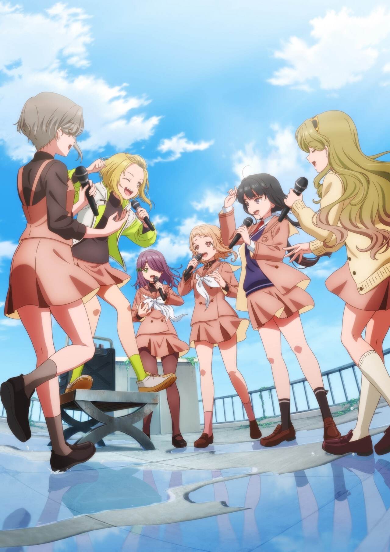 Utagoe wa Mille-Feuille Reveals More Cast, Theme Song Info, and Key Visual