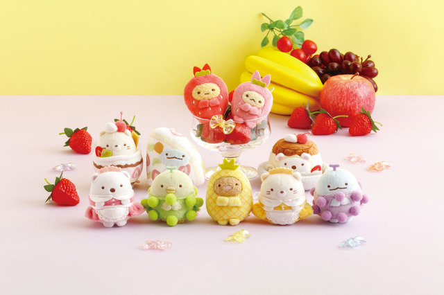 Sumikko Gurashi: Shirokuma, Penguin? and More Celebrate 10th Anniversary ♪ Neko, Tokage Also Join Fruit Parlor Pretend Play? New Goods Debut