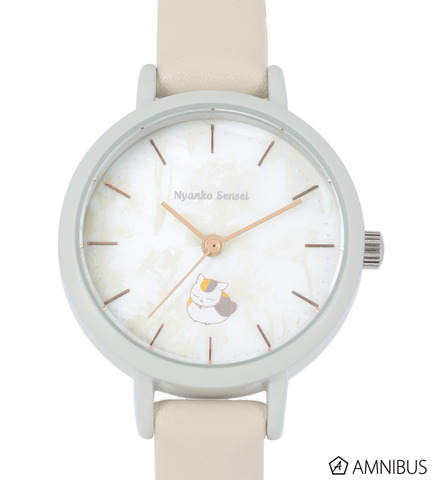 Natsume Yuujinchou Nyanko-sensei Wristwatches in a Sophisticated Design: 3 Types for Daily and Office Casual Use