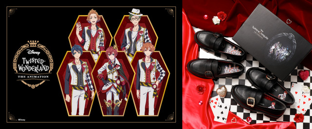 Disney Twiste: Riddle & Heartslabyul Dorm Student Model Loafers Released! Perfect for Oshikatsu and Everyday Use