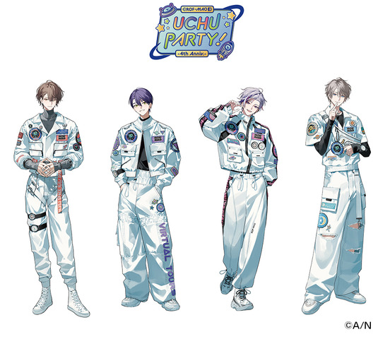 NIJISANJI VTuber Unit ROF-MAO: New Merchandise with Original Visuals Now Available & Panel Exhibition at Animate