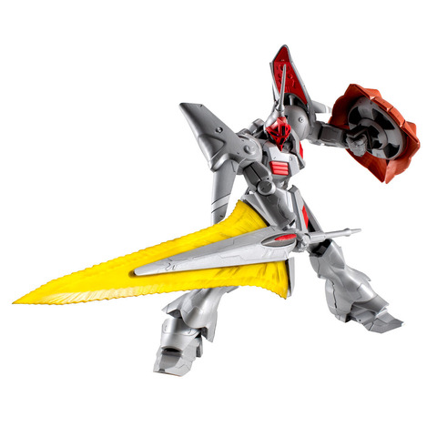 Its form is truly that of a ‘Knight’… Gyan Kai becomes a figure, equipped with a large Beam Sword and a Needle Missile Shield! Pre-orders closing soon!