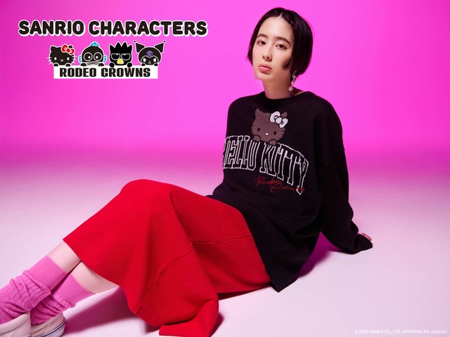 Sanrio: Hello Kitty and Hangyodon Get “Adult Cool” Apparel in BLACK! RODEO CROWNS WIDE BOWL Collaboration
