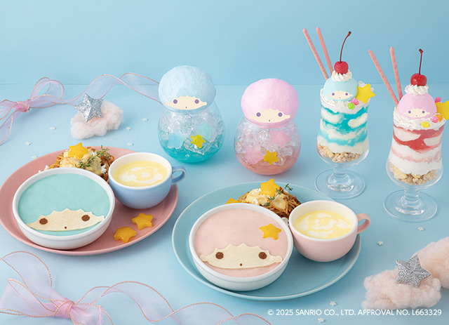 Kiki & Rara’s Yumekawa Full Power! Starry Sky Omu Curry and Fluffy Cloud Coffee Also! Original Menu & Goods Cafe Event