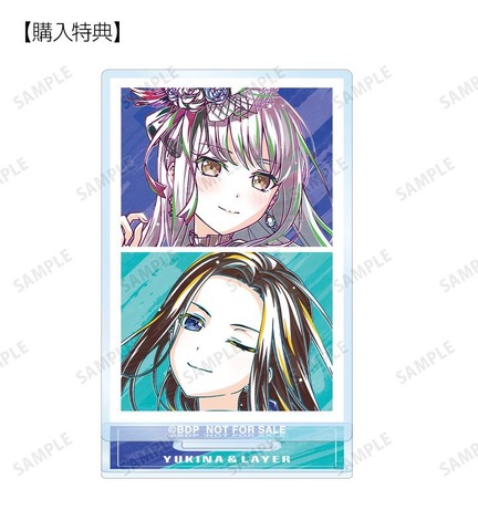 The “Raukre Combi” of Roselia×RAS is Hot! “Bandori!” Acrylic Stands, T-Shirts, BIG Can Badges, and More Now Available