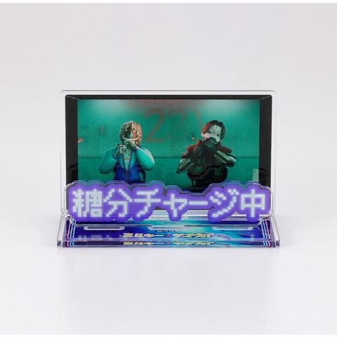Cart & Max “Sugar Charge in Progress”! Acrylic Stands Featuring Scenes from Ginga Tokkyuu Mirukii☆Sabuuei with Messages Now Available