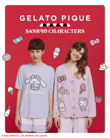 GELATO PIQUE x Hello Kitty & Cinnamoroll Collaboration Collection Launches! Featuring Cardigans, Sets, T-Shirts, and More
